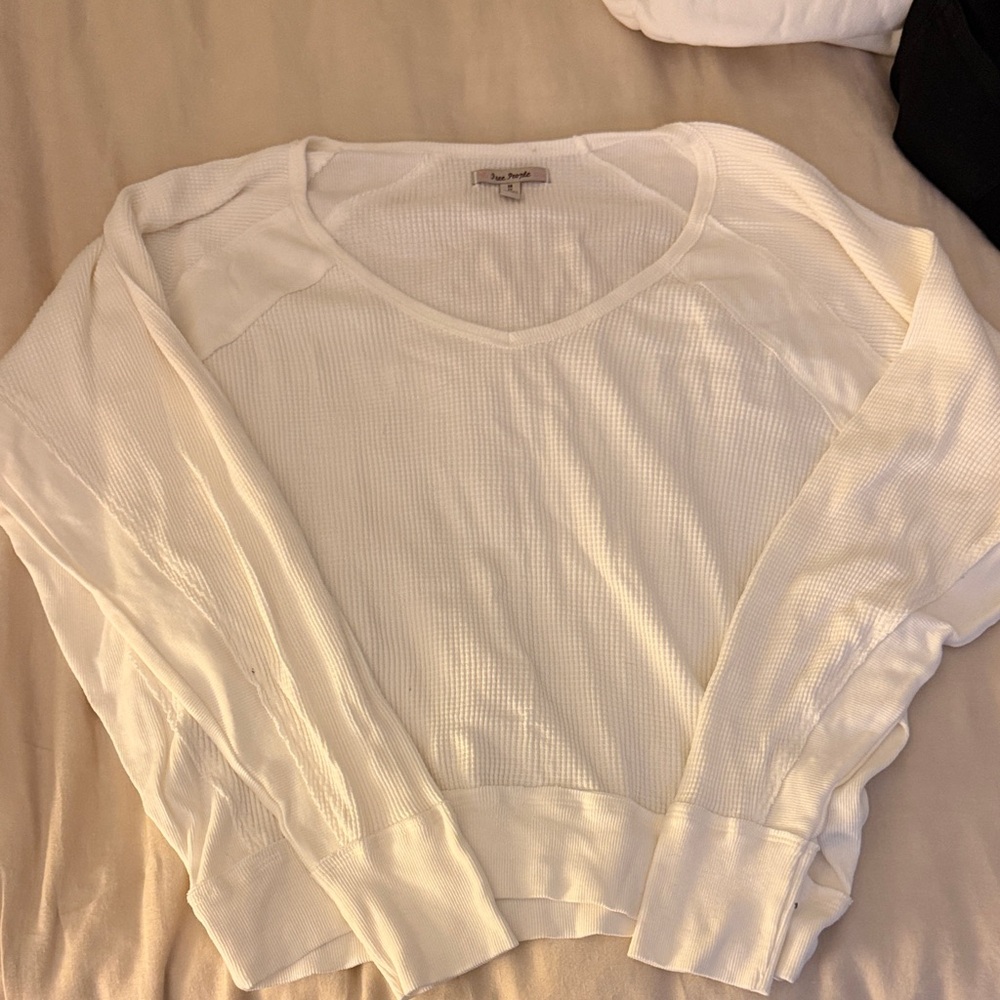 Free People waffle top